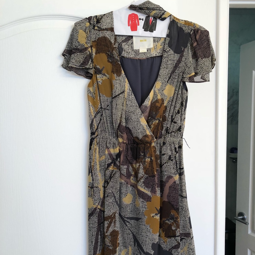 Anthropologie fall midi/maxi dress